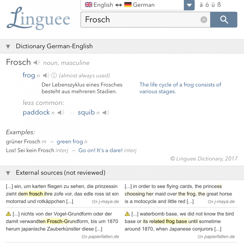 German English Dictionary