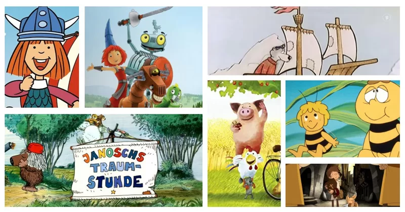 German TV cartoons