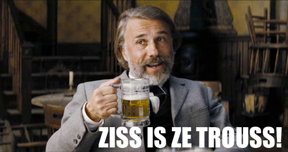 Christoph Waltz as Dr. King Schultz in Django Unchained (2012), via http://wholemovieinfo.com/christoph-waltz-to-host-snl-are-you-excited/
