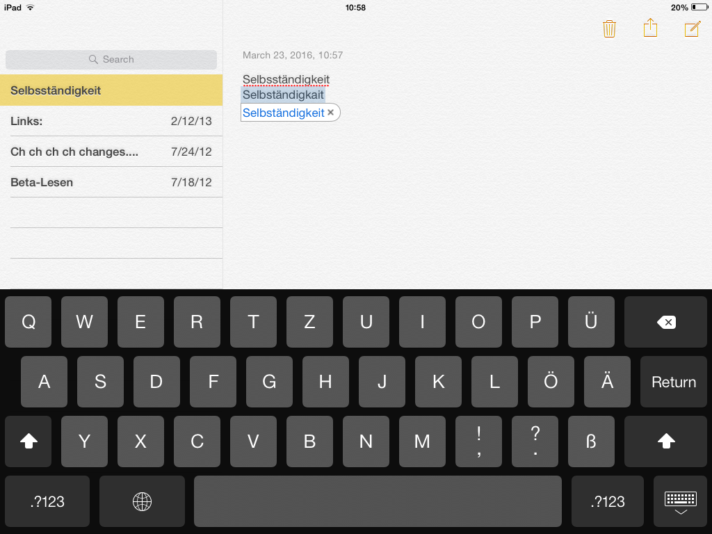 german keyboard app