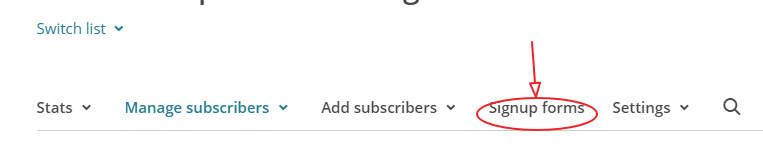 mailchimp-signup-forms