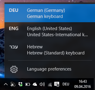 Install German Keyboards on Android, iOS, OSX and Windows