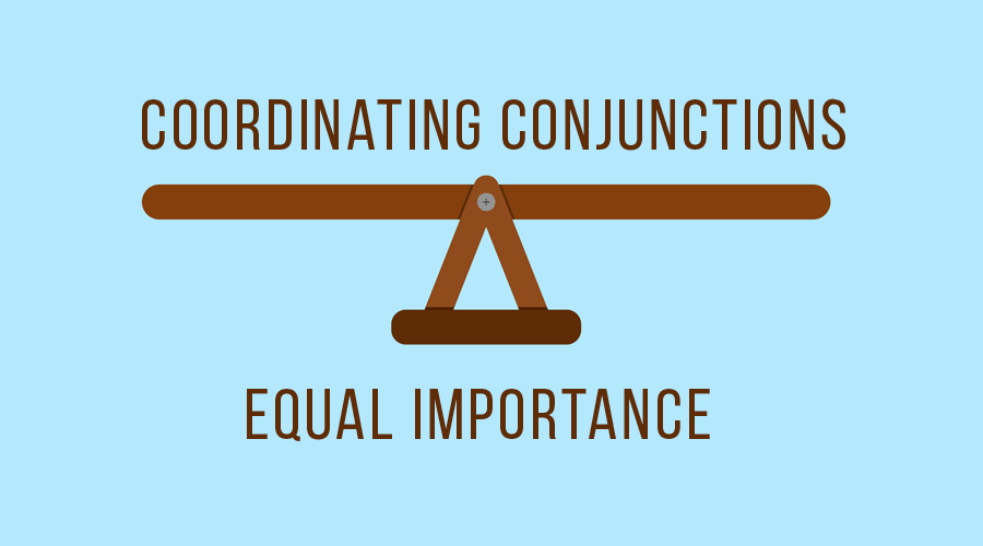 coordinating conjunctions