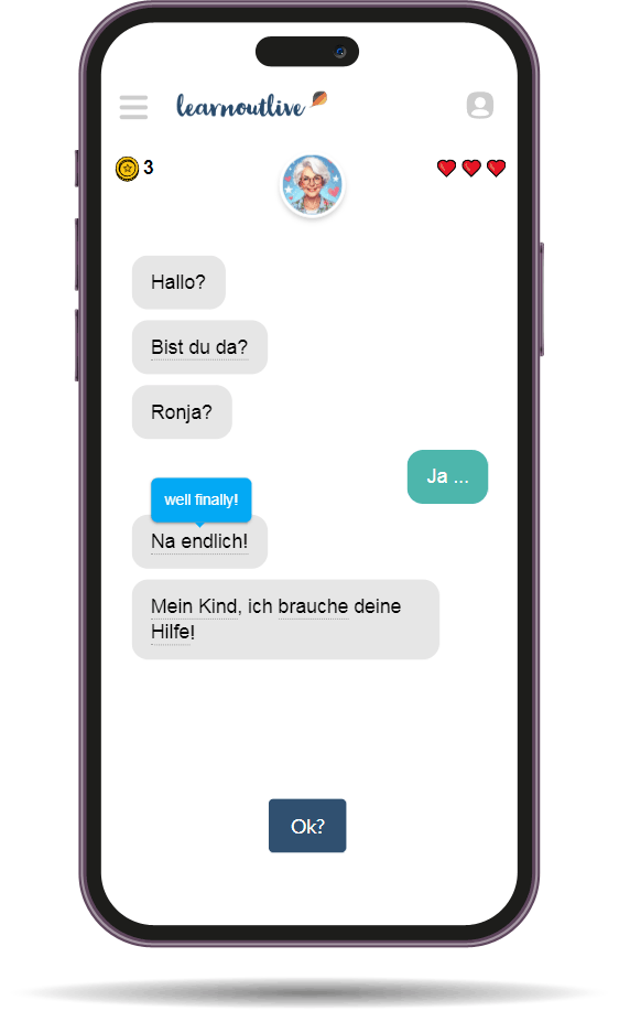 German chat stories learnoutlive